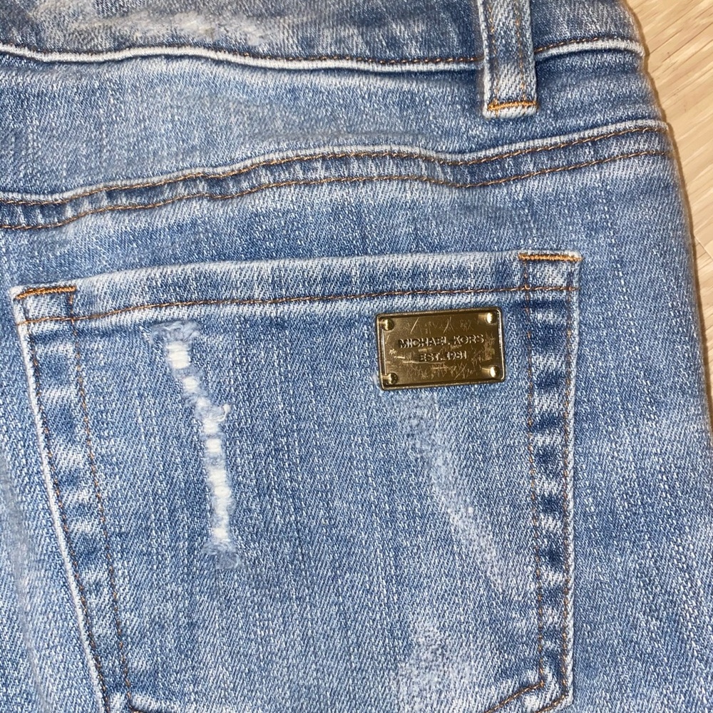 Michael Kors Minimal Rip Jean ☆ - Picture 5 of 5